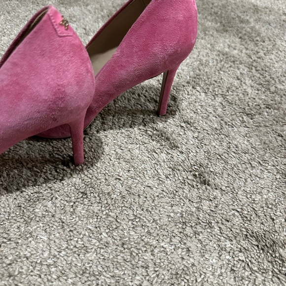 Sam Edelman pink suede heels - worn once! - Picture 5 of 5
